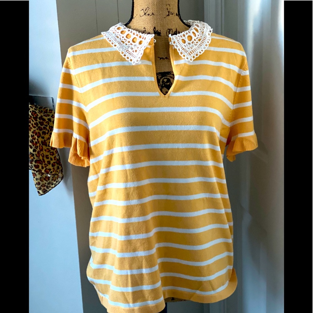 Karl lagerfeld stripped shirt